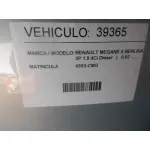 RENAULT MEGANE II BERLINA 3P RENAULT MEGANE II BERLINA 3P '2003 1.9 DCI DIESEL PLATA 2002