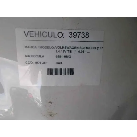 VOLKSWAGEN SCIROCCO (137) '2012 1.4 16V TSI BLANCO