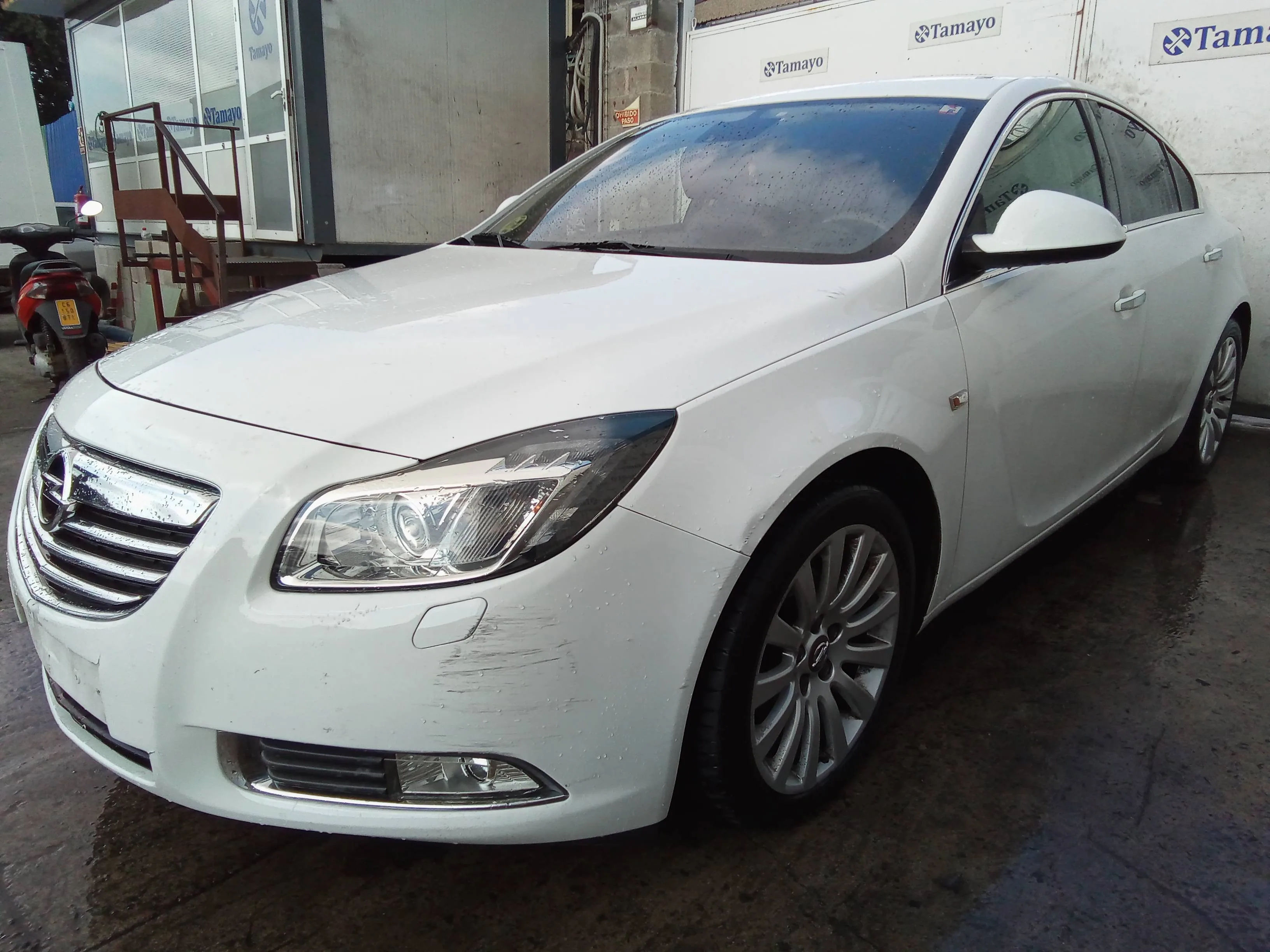 OPEL INSIGNIA BERLINA OPEL INSIGNIA BERLINA '2010 2.0 CDTI CAT BLANCO 2008