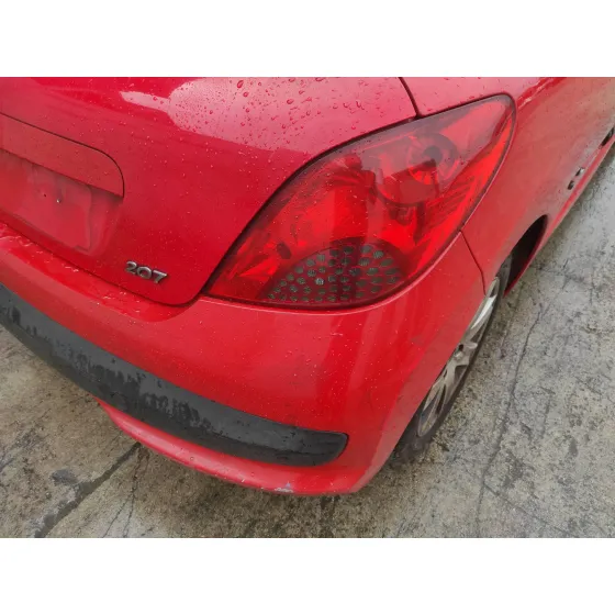 PEUGEOT 207 '2007 1.6 16V HDI ROJO