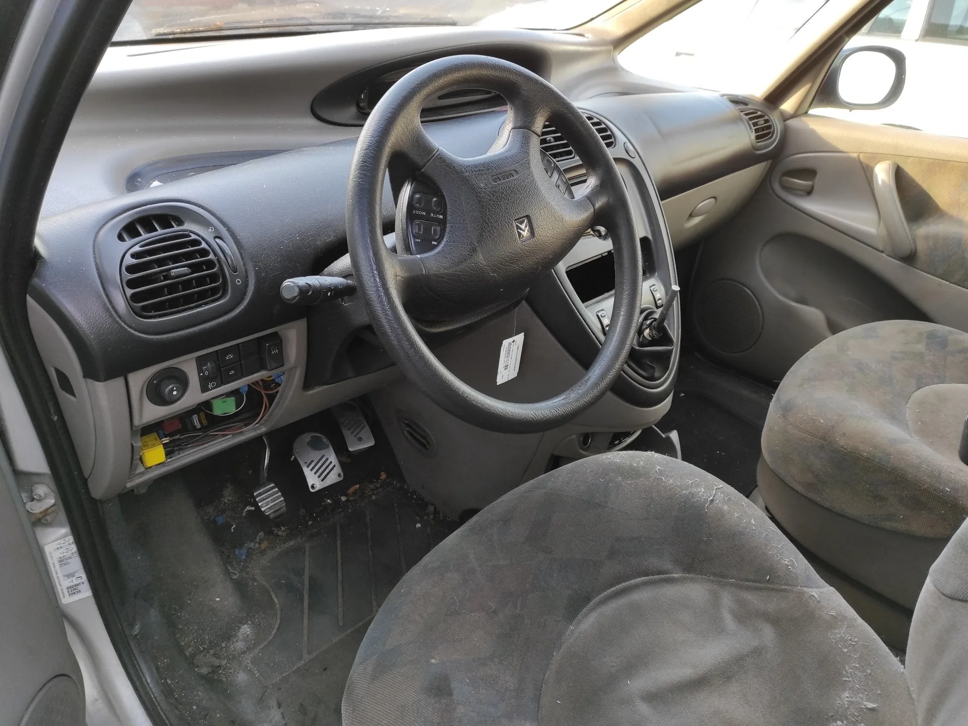 CITROEN XSARA PICASSO '2002 2.0 HDI CAT (RHY / DW10TD) PLATA