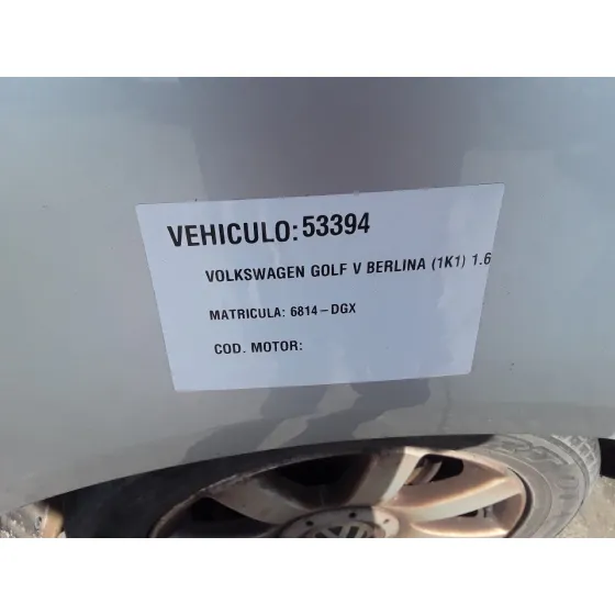 VOLKSWAGEN GOLF V BERLINA (1K1) '2005 1.6 PLATA