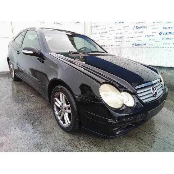 MERCEDES CLASE C (W203) SPORTCOUPE '2003 C 220 CDI (LA) (203.708) NEGRO