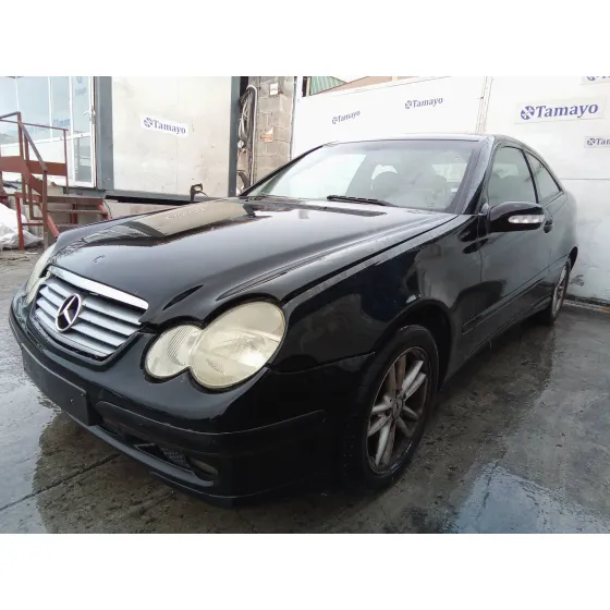 MERCEDES CLASE C (W203) SPORTCOUPE '2003 C 220 CDI (LA) (203.708) NEGRO