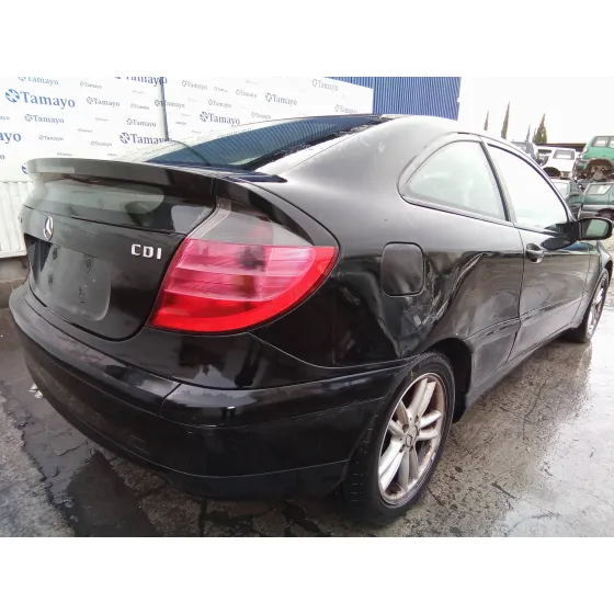 MERCEDES CLASE C (W203) SPORTCOUPE '2003 C 220 CDI (LA) (203.708) NEGRO
