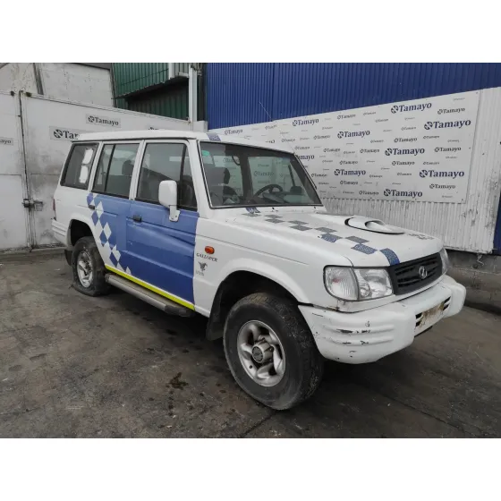 MITSUBISHI GALLOPER (HYUNDAI) '2001 2.5 TURBODIESEL BLANCO /AZUL