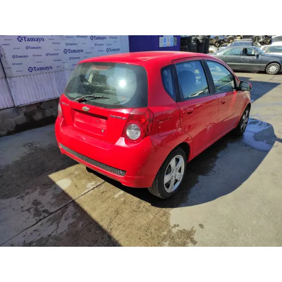 CHEVROLET AVEO '2010 1.2 CAT ROJO