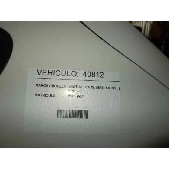 SEAT ALTEA XL (5P5) '2006 1.9 TDI BLANCO/AZUL