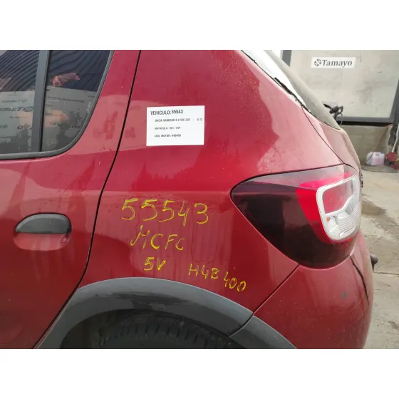 DACIA SANDERO '2014 0.9 TCE CAT ROJO