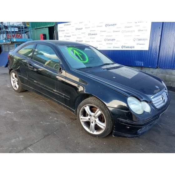 MERCEDES CLASE C (W203) SPORTCOUPE '2001 C 180 (203.735) NEGRO