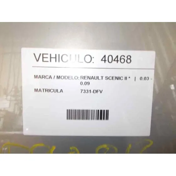 RENAULT SCENIC II '2005 1.9 DCI DIESEL PLATA