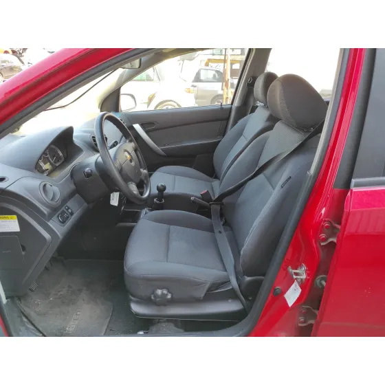 CHEVROLET AVEO '2009 1.2 CAT ROJO