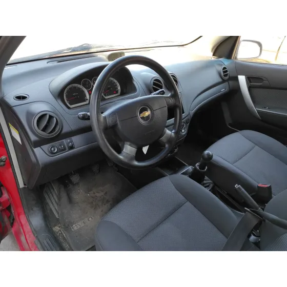 CHEVROLET AVEO '2009 1.2 CAT ROJO