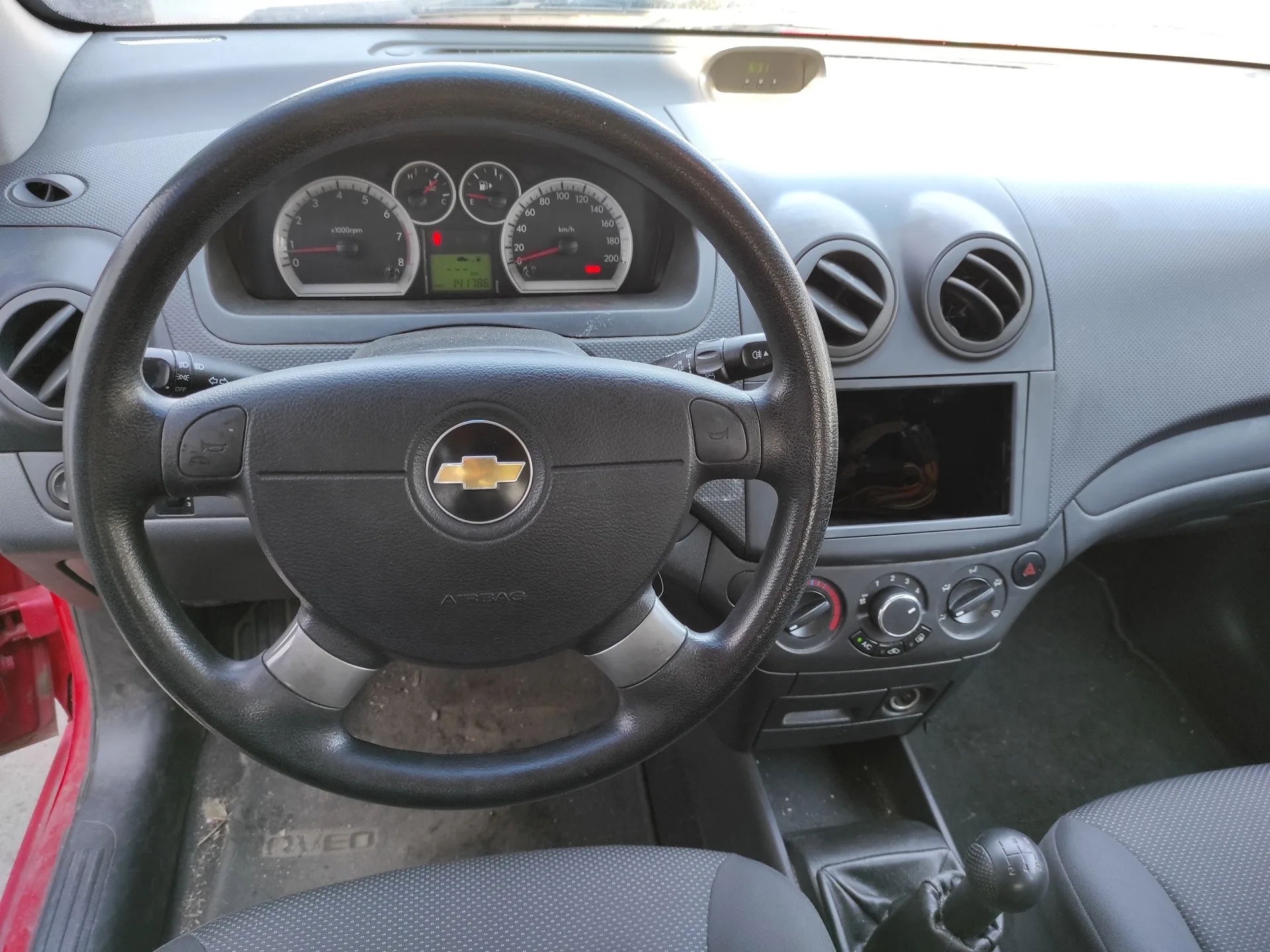 CHEVROLET AVEO CHEVROLET AVEO '2009 1.2 CAT ROJO 2008