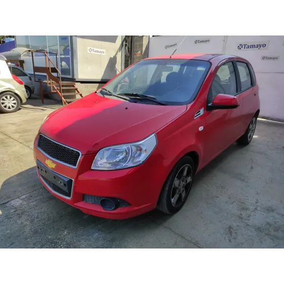 CHEVROLET AVEO '2009 1.2 CAT ROJO