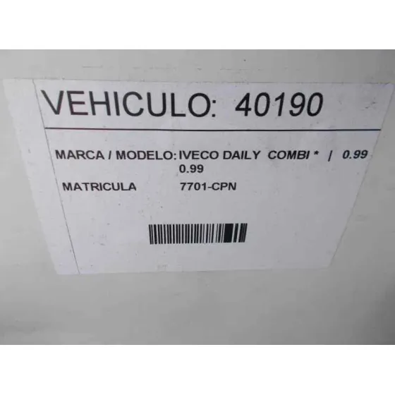 IVECO DAILY COMBI '2003 * BLANCA