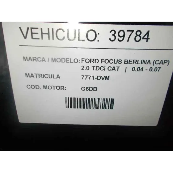 FORD FOCUS SPORTBREAK (CAP) '2006 2.0 TDCI CAT NEGRO