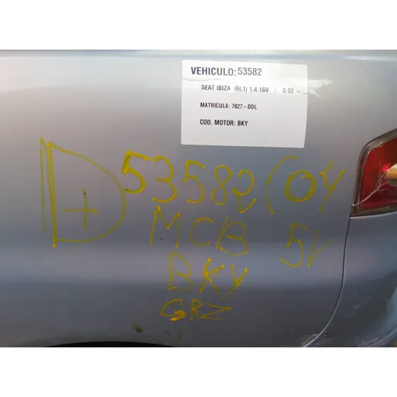 SEAT IBIZA (6L1) '2004 1.4 16V CELESTE