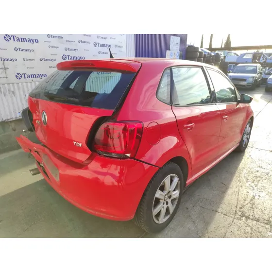 VOLKSWAGEN POLO (6R1) '2009 1.6 TDI ROJO