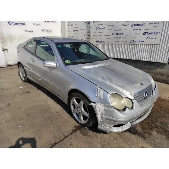 MERCEDES CLASE C (W203) SPORTCOUPE '2002 2.0 COMPRESOR CAT PLATA