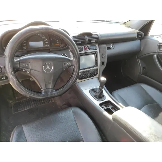 MERCEDES CLASE C (W203) SPORTCOUPE '2002 2.0 COMPRESOR CAT PLATA
