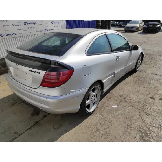 MERCEDES CLASE C (W203) SPORTCOUPE '2002 2.0 COMPRESOR CAT PLATA