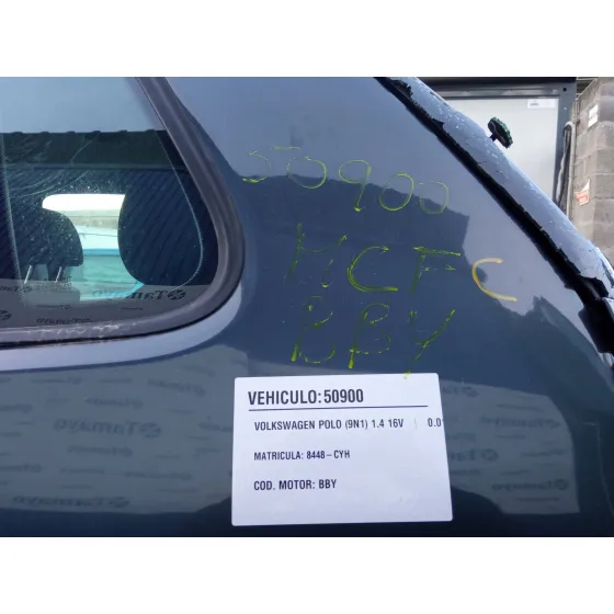 VOLKSWAGEN POLO (9N1) '2004 1.4 16V GRIS