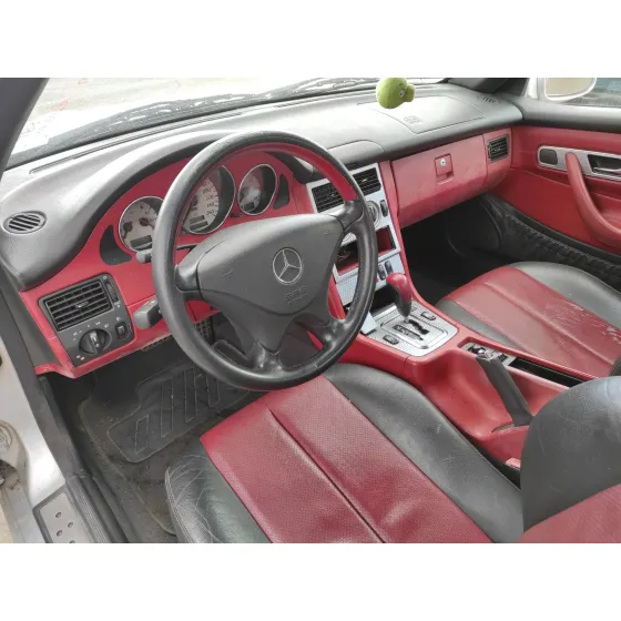 MERCEDES CLASE SLK (W170) ROADSTER '2000 3.2 CAT PLATA