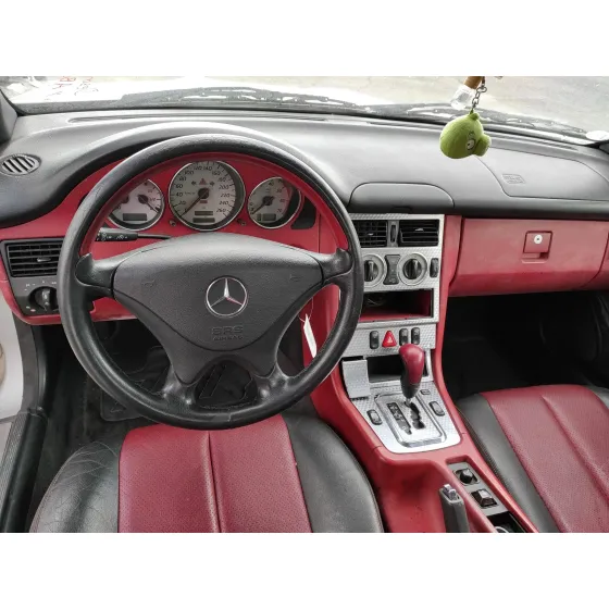 MERCEDES CLASE SLK (W170) ROADSTER '2000 3.2 CAT PLATA