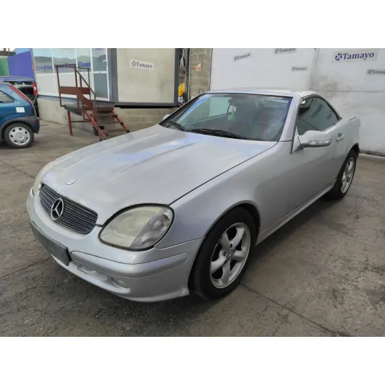 MERCEDES CLASE SLK (W170) ROADSTER '2000 3.2 CAT PLATA