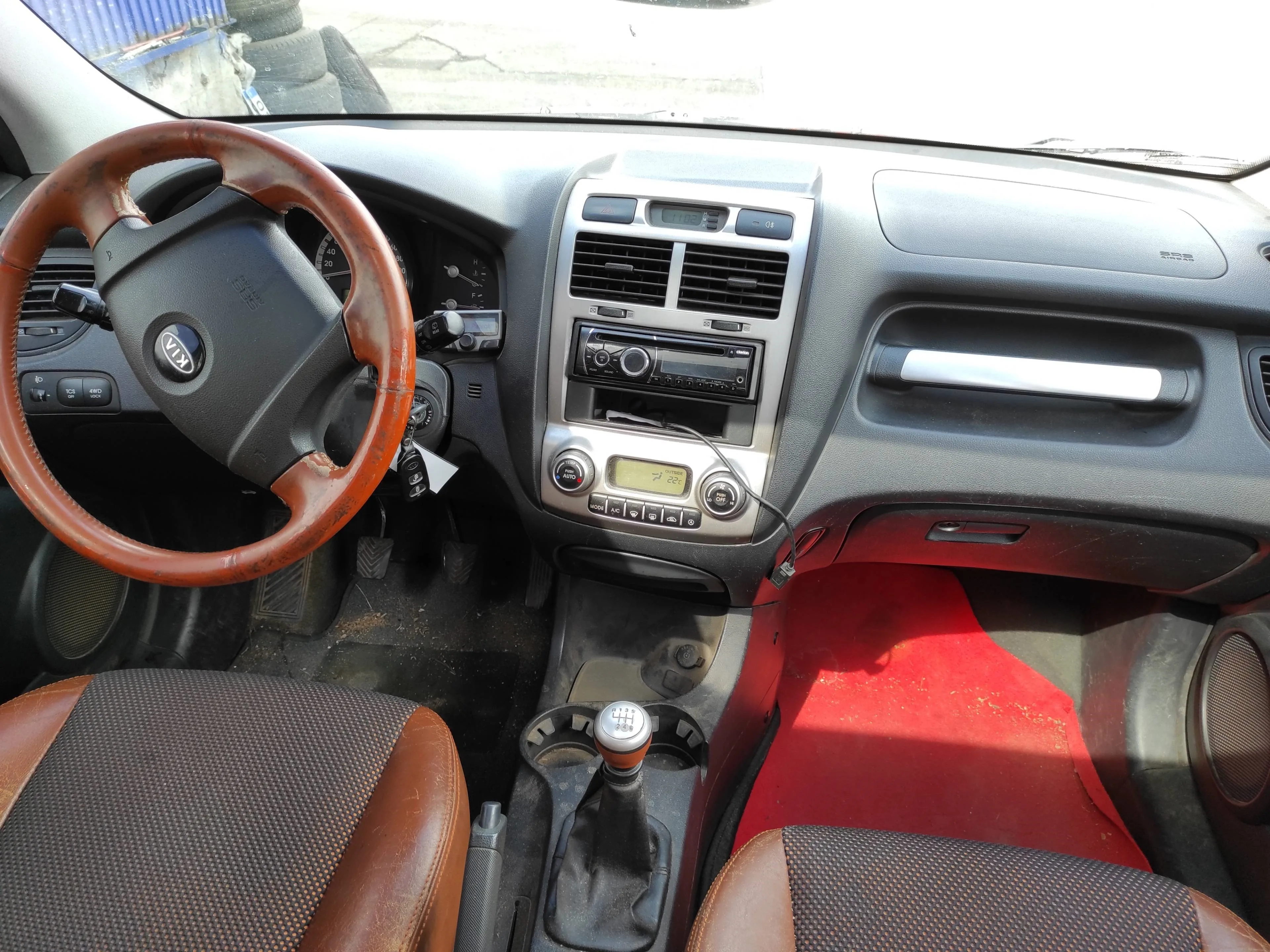 KIA SPORTAGE '2006 2.0 CRDI NEGRO