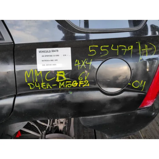 KIA SPORTAGE '2006 2.0 CRDI NEGRO
