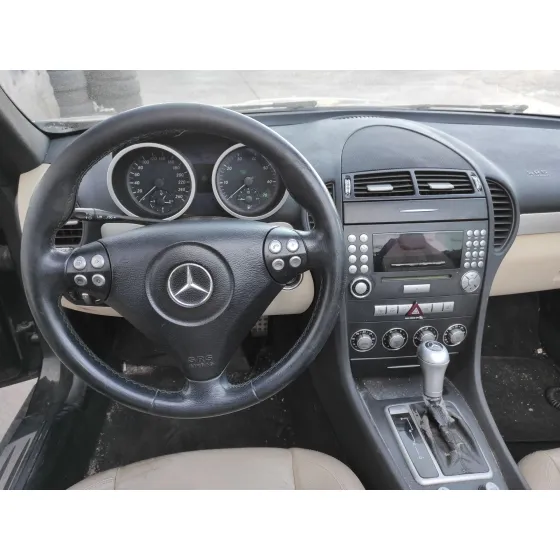 MERCEDES CLASE SLK (W171) ROADSTER '2005 1.8 CAT NEGRO