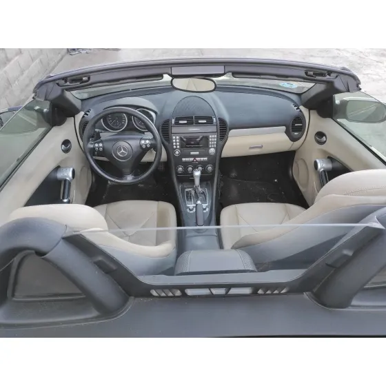 MERCEDES CLASE SLK (W171) ROADSTER '2005 1.8 CAT NEGRO