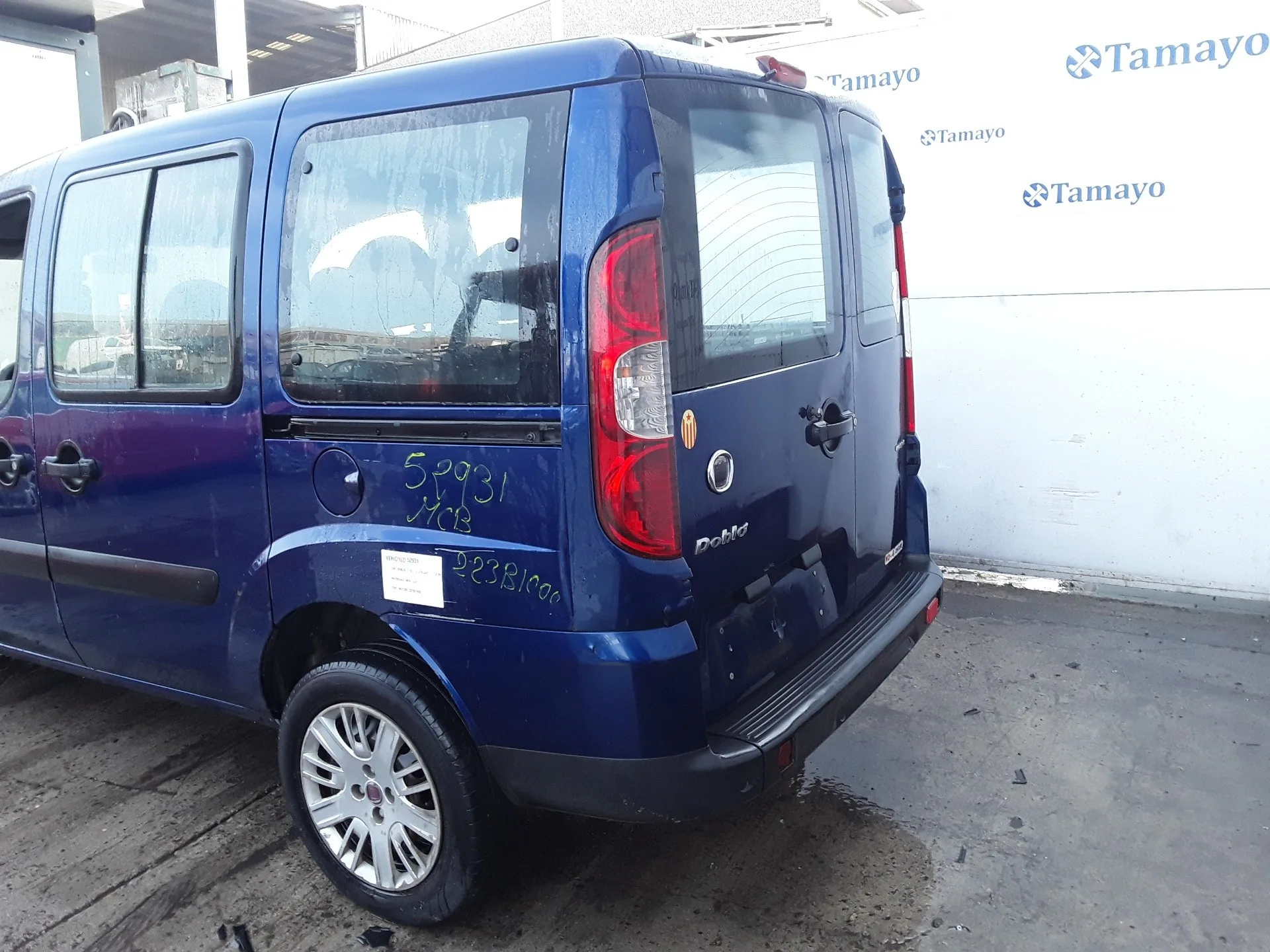 FIAT DOBLO (119) '2008 1.9 JTD CAT AZUL
