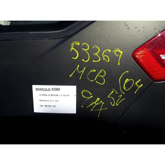CITROEN C4 BERLINA '2005 1.6 16V HDI VERDE