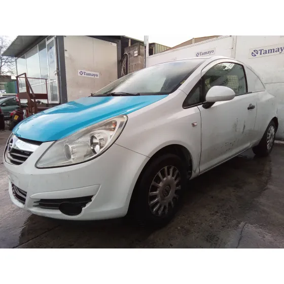 OPEL CORSA D '2008 1.3 16V CDTI BLANCO Y CELESTE