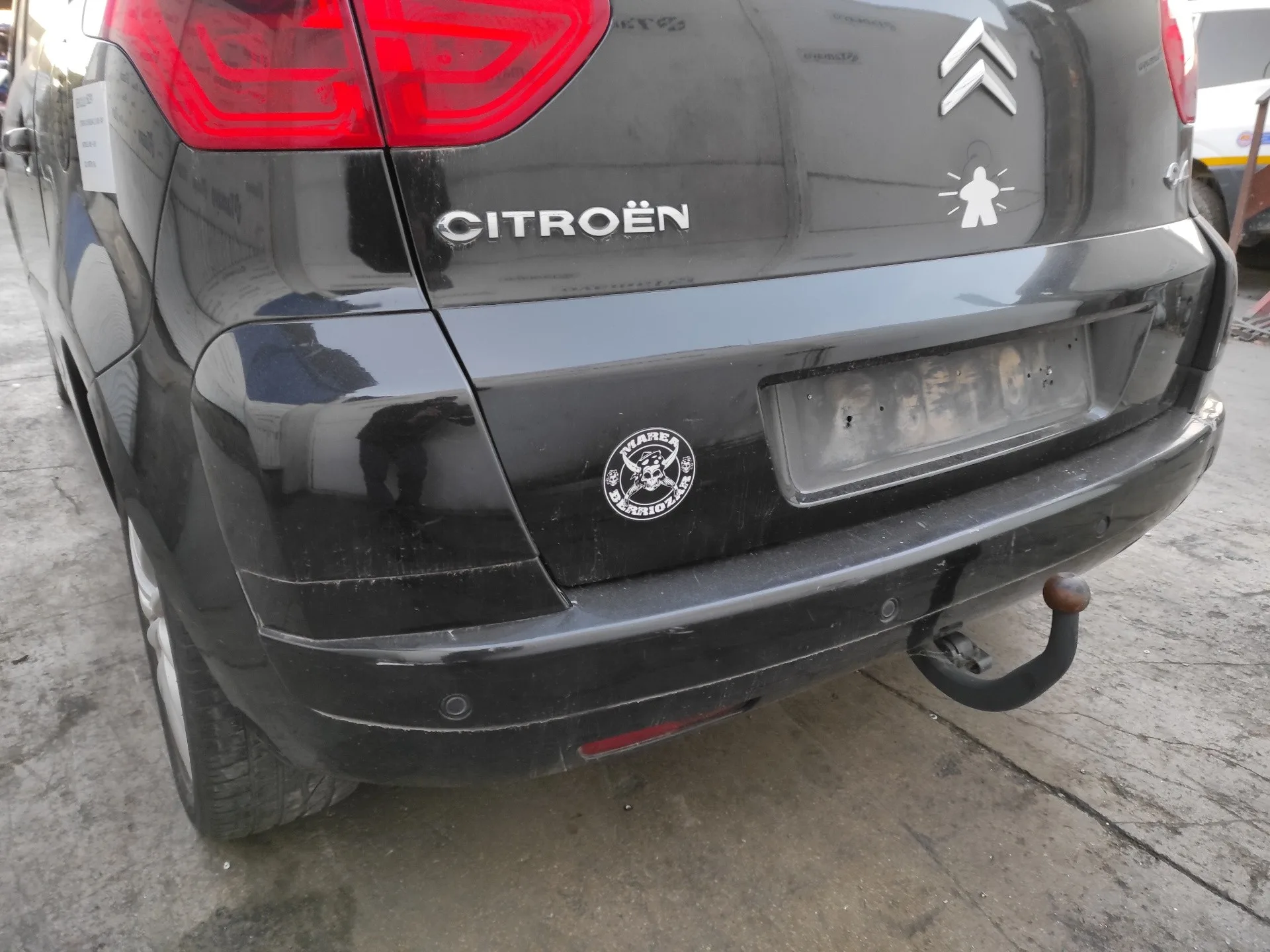 CITROEN C4 PICASSO '2008 2.0 HDI FAP CAT (RHR / DW10BTED4) NEGRO