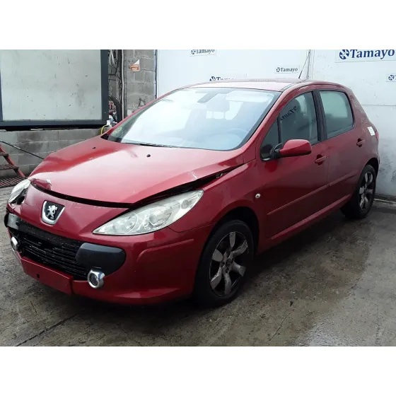 PEUGEOT 307 BERLINA (S2) '2006 1.6 HDI ROJO