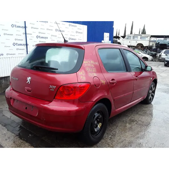 PEUGEOT 307 BERLINA (S2) '2006 1.6 HDI ROJO