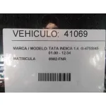 TATA INDICA TATA INDICA '2007 1.4 G-475SI45 NEGRO 2000