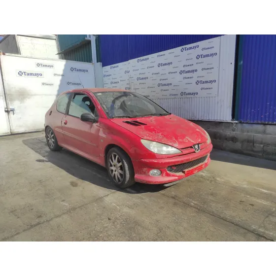 PEUGEOT 206 BERLINA '2004 1.6 16V CAT ROJO