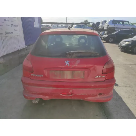 PEUGEOT 206 BERLINA '2004 1.6 16V CAT ROJO