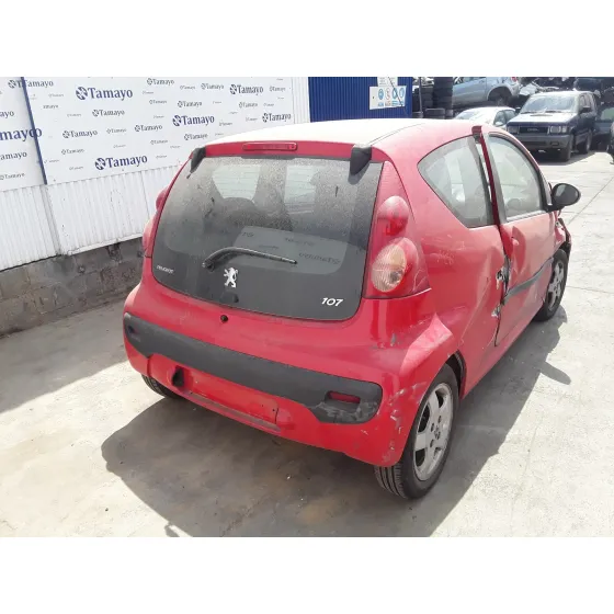 PEUGEOT 107 '2007 1.0 CAT (384F) ROJO