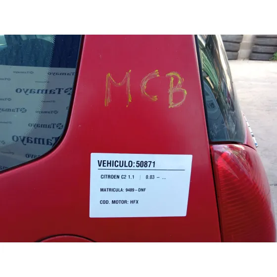 CITROEN C2 '2005 1.1 ROJO