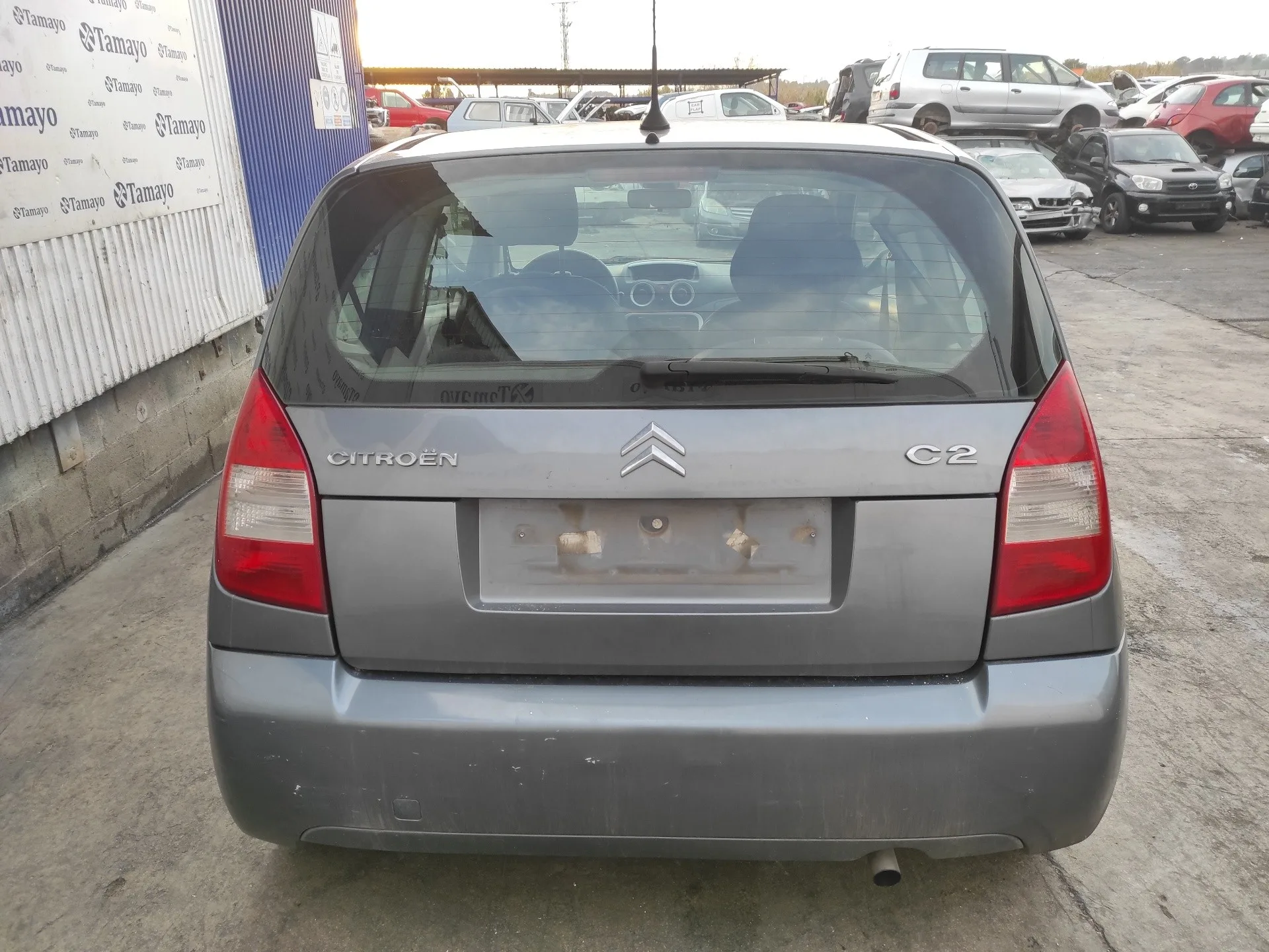 CITROEN C2 '2008 1.4 GRIS