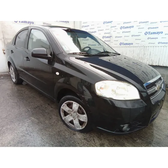 CHEVROLET AVEO '2007 1.4 CAT NEGRO