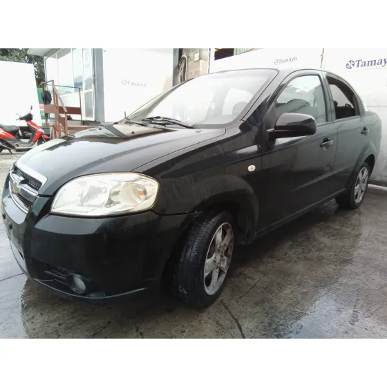 CHEVROLET AVEO '2007 1.4 CAT NEGRO