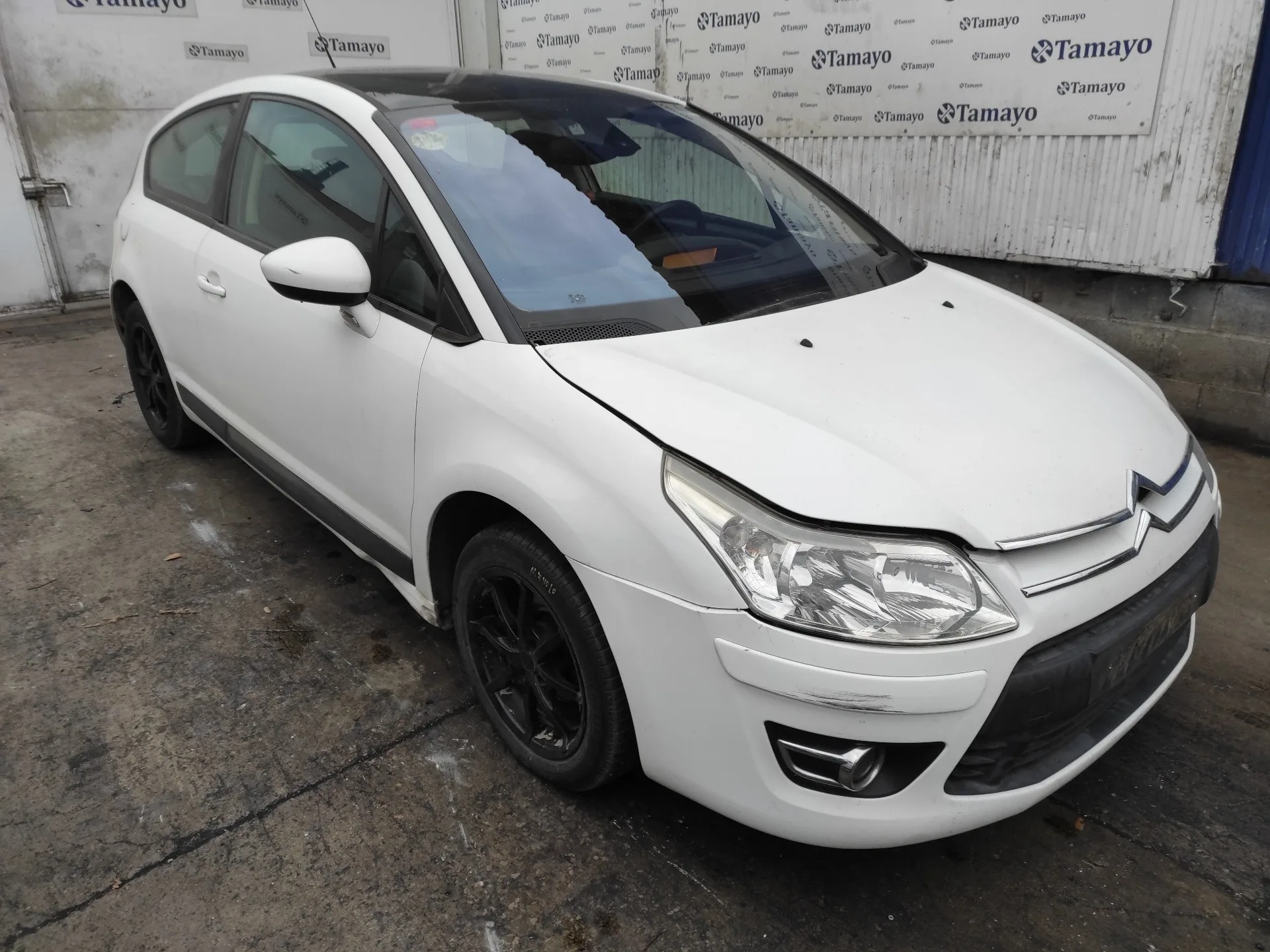 CITROEN C4 COUPE '2010 1.6 16V HDI FAP BLANCO