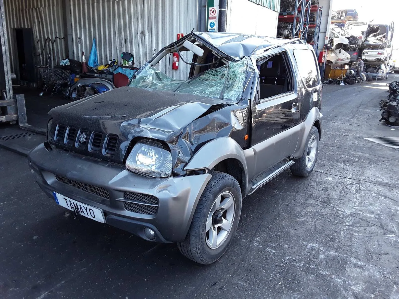 SUZUKI JIMNY SN (FJ) SUZUKI JIMNY SN (FJ) '2007 TECHO METALICO NEGRO 2001